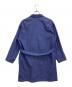 Y's (ワイズ) リネンブレンドショップコート ブルー サイズ:M：4000円
