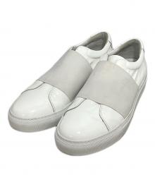 national standard×daboro（ナショナルスタンダード×ダボロ）の古着「エナメルスリッポン」｜ホワイト