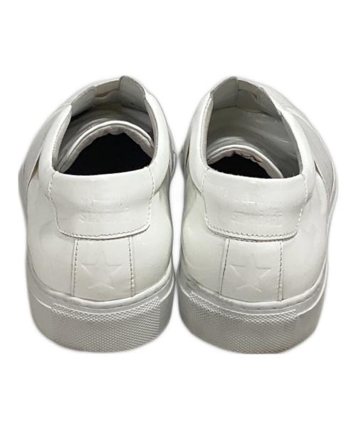 national standard（ナショナルスタンダード）national standard (ナショナルスタンダード) daboro (ダボロ) エナメルスリッポン ホワイト サイズ:43の古着・服飾アイテム