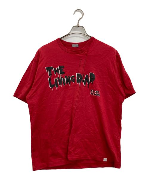 kolor/BEACON（カラービーコン）kolor/BEACON (カラービーコン) プリントTシャツ レッド サイズ:2の古着・服飾アイテム