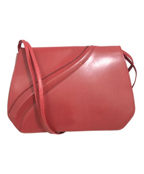 LANVIN（ランバン）LANVIN (ライバン) ショルダーバッグ レッドの古着・服飾アイテム
