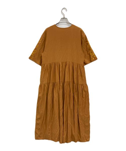 CLANE（クラネ）CLANE (クラネ) ブラウスワンピース ブラウン サイズ:Mの古着・服飾アイテム