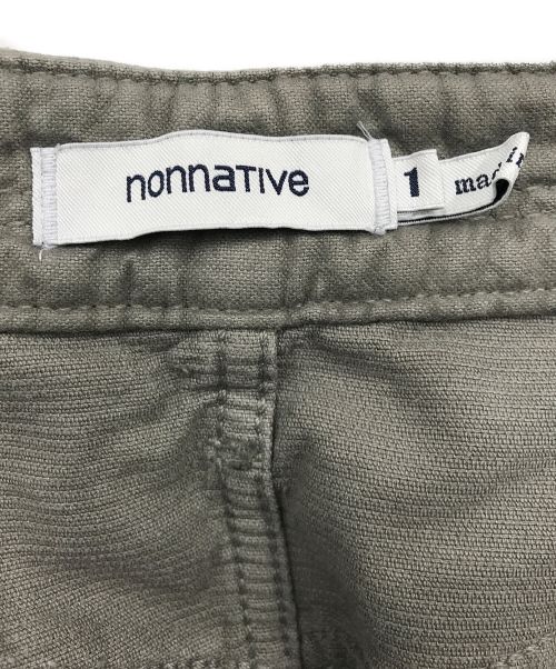 nonnative（ノンネイティブ）nonnative (ノンネイティブ) DWELLER 5P JEANS 03 COTTON CORD OVERDYED グレー サイズ:1の古着・服飾アイテム