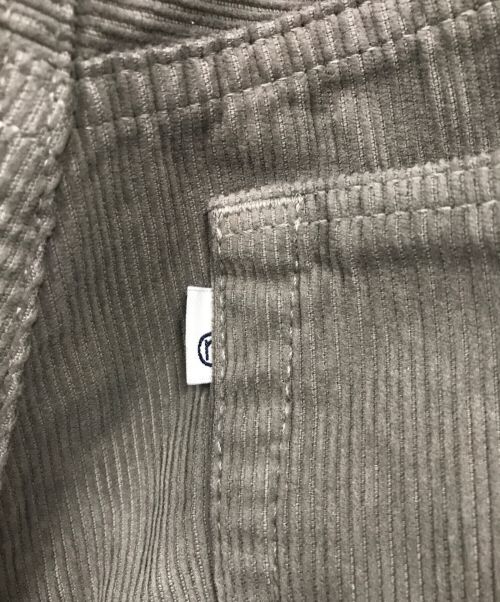 nonnative（ノンネイティブ）nonnative (ノンネイティブ) DWELLER 5P JEANS 03 COTTON CORD OVERDYED グレー サイズ:1の古着・服飾アイテム