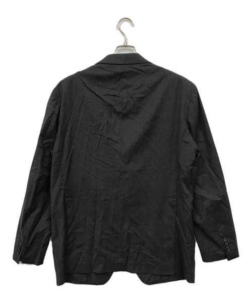 TAGLIATORE（タリアトーレ）TAGLIATORE (タリアトーレ) SARTORIALE 2Bストライプセットアップスーツ グレー サイズ:52の古着・服飾アイテム