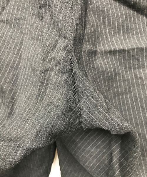 TAGLIATORE（タリアトーレ）TAGLIATORE (タリアトーレ) SARTORIALE 2Bストライプセットアップスーツ グレー サイズ:52の古着・服飾アイテム