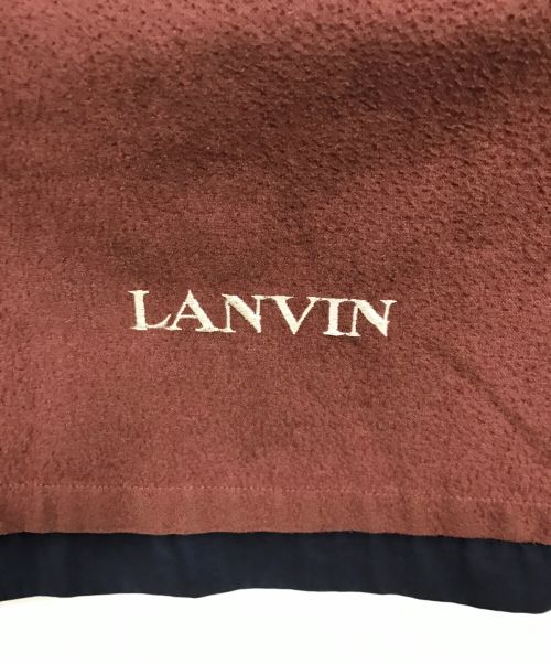 LANVIN（ランバン）LANVIN (ライバン) トレンチコート ネイビー サイズ:表記なしの古着・服飾アイテム