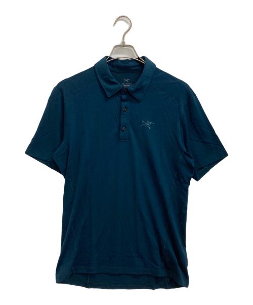 ARC'TERYX（アークテリクス）ARC'TERYX (アークテリクス) ニットポロシャツ グリーン サイズ:Sの古着・服飾アイテム