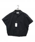 KOLORカラー）の古着「オープンカラーボックスシャツ」｜グレー