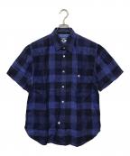 JUNYA WATANABE MANジュンヤワタナベマン）の古着「チェックシャツ」｜ブルー