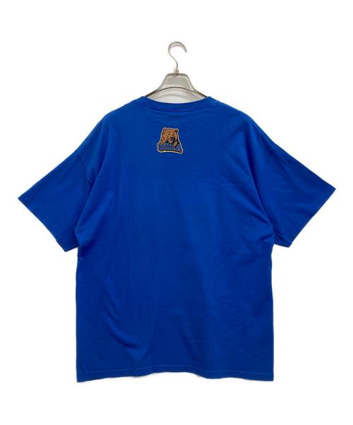 YUKI FUJISAWA（ユキ フジサワ）YUKI FUJISAWA (ユキ フジサワ) オーバープリントTシャツ ブルー サイズ:表記なしの古着・服飾アイテム