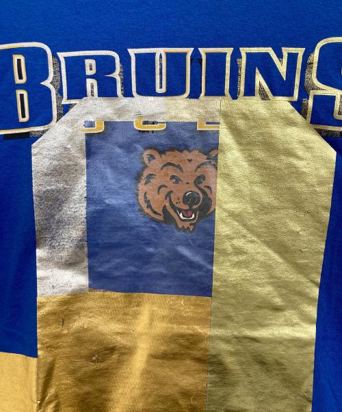 YUKI FUJISAWA（ユキ フジサワ）YUKI FUJISAWA (ユキ フジサワ) オーバープリントTシャツ ブルー サイズ:表記なしの古着・服飾アイテム