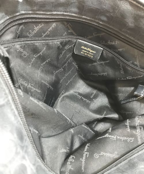 Salvatore Ferragamo（サルヴァトーレ フェラガモ）Salvatore Ferragamo (サルヴァトーレ フェラガモ) トートバッグ ブラックの古着・服飾アイテム