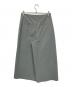 theory luxe (セオリーリュクス) ワイドフレアパンツ グレー サイズ:38：6000円