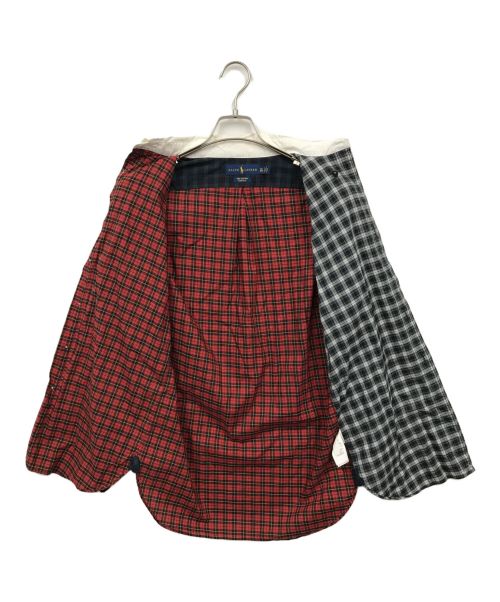 POLO RALPH LAUREN（ポロ・ラルフローレン）POLO RALPH LAUREN (ポロ・ラルフローレン) ドッキングチェックシャツ マルチカラー サイズ:14 1/2の古着・服飾アイテム
