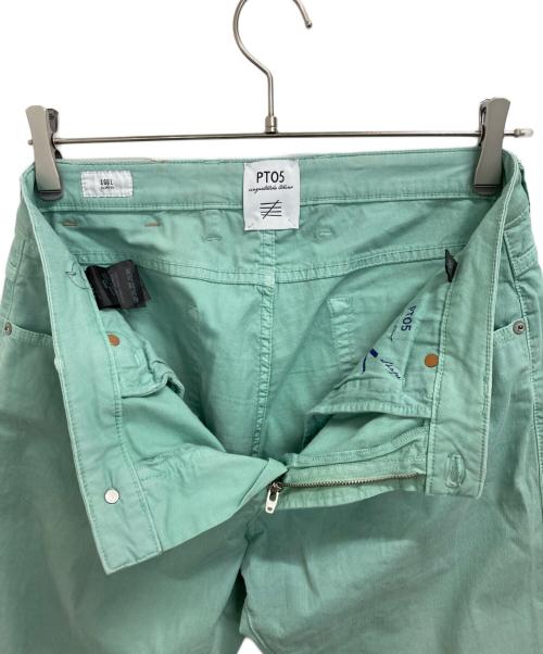 PT05（ピーティーゼロチンクエ）PT05 (ピーティーゼロチンクエ) デニムパンツ グリーン サイズ:32の古着・服飾アイテム