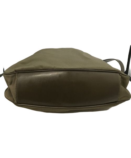 GUCCI（グッチ）GUCCI (グッチ) バンブー2WAYバッグ グリーンの古着・服飾アイテム