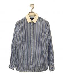 POLO RALPH LAUREN（ポロ・ラルフローレン）の古着「ストライプシャツ」｜ブルー