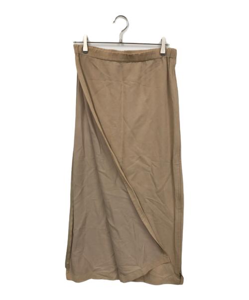 'S Max Mara（エスマックスマーラ）'S Max Mara (エスマックスマーラ) リネンブレンドスカート ベージュ サイズ:40の古着・服飾アイテム