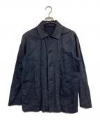 MARGARET HOWELLマーガレットハウエル）の古着「PROOFED FINE COTTON POPLIN」｜ネイビー