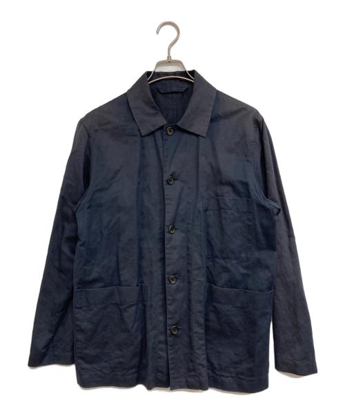 MARGARET HOWELL（マーガレットハウエル）MARGARET HOWELL (マーガレットハウエル) PROOFED FINE COTTON POPLIN ネイビー サイズ:Mの古着・服飾アイテム