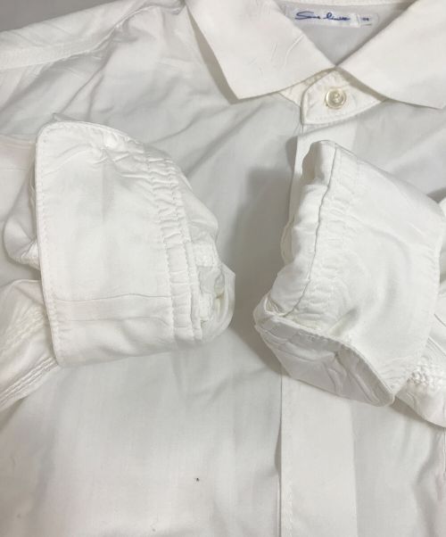 sans limite（サンリミット）Sans limite (サンリミット) ブロード3本針ワイドスプレッドシャツ ホワイト サイズ:2の古着・服飾アイテム