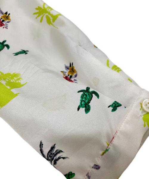 ETRO（エトロ）ETRO (エトロ) 総柄シャツ アイボリー サイズ:46の古着・服飾アイテム