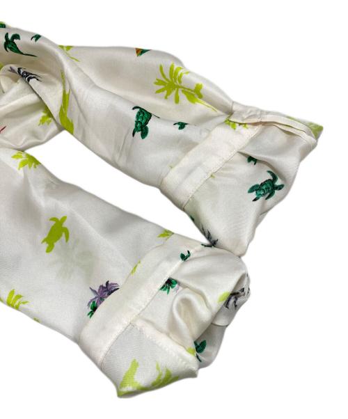 ETRO（エトロ）ETRO (エトロ) 総柄シャツ アイボリー サイズ:46の古着・服飾アイテム