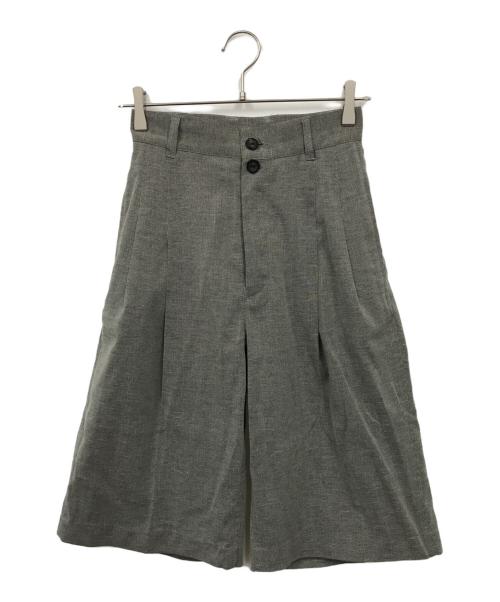 MAISON SPECIAL（メゾンスペシャル）MAISON SPECIAL (メゾンスペシャル) ニースリットスラックス グレー サイズ:36の古着・服飾アイテム