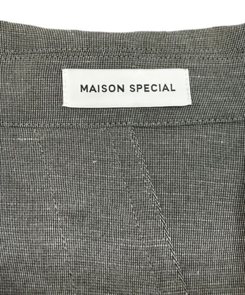 MAISON SPECIAL（メゾンスペシャル）MAISON SPECIAL (メゾンスペシャル) テーラードジレ グレー サイズ:FREEの古着・服飾アイテム