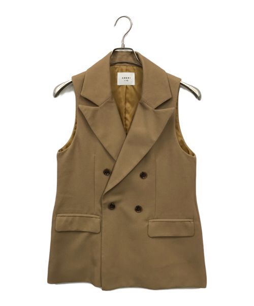 Ameri VINTAGE（アメリヴィンテージ）Ameri VINTAGE (アメリヴィンテージ) ジレセットデニムジャケット ブラック×ブラウン サイズ:Fの古着・服飾アイテム