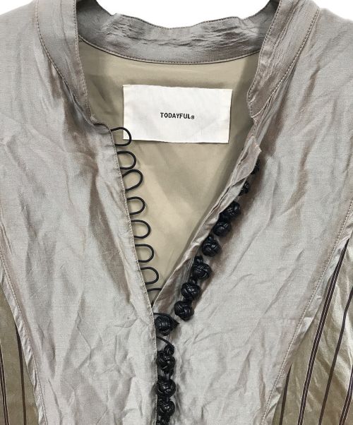 TODAYFUL（トゥデイフル）TODAYFUL (トゥデイフル) ワンピース ベージュ サイズ:38の古着・服飾アイテム