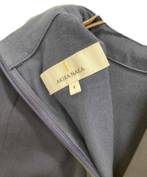AKIRA NAKA（アキラナカ）AKIRA NAKA (アキラナカ) ブラウスワンピース ネイビー サイズ:1の古着・服飾アイテム