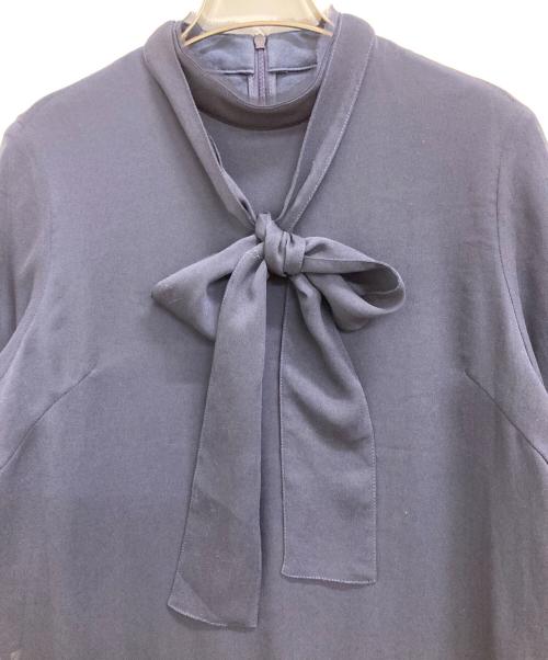 AKIRA NAKA（アキラナカ）AKIRA NAKA (アキラナカ) ブラウスワンピース ネイビー サイズ:1の古着・服飾アイテム