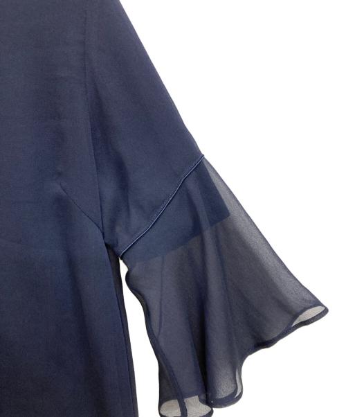 AKIRA NAKA（アキラナカ）AKIRA NAKA (アキラナカ) ブラウスワンピース ネイビー サイズ:1の古着・服飾アイテム