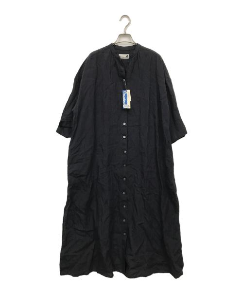 MICHEL Beaudouin（ミシェル ボードウイン）MICHEL Beaudouin (ミシェル ボードウイン) リネンワンピース グレー サイズ:1 未使用品の古着・服飾アイテム