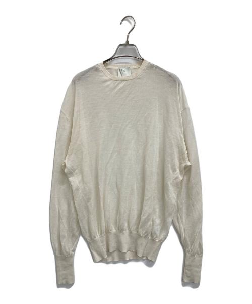 HERILL（ヘリル）HERILL (ヘリル) Ron Herman (ロンハーマン) リネンニット アイボリー サイズ:1の古着・服飾アイテム