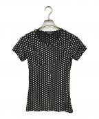 JUNYA WATANABE COMME des GARCONSジュンヤワタナベ コムデギャルソン）の古着「半袖ニット」｜ブラック