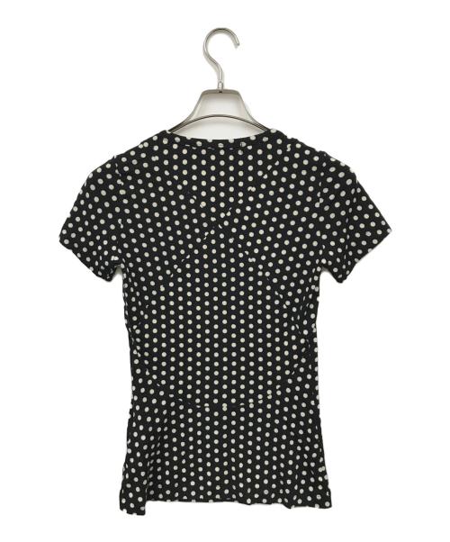 JUNYA WATANABE COMME des GARCONS（ジュンヤワタナベ コムデギャルソン）JUNYA WATANABE COMME des GARCONS ((ジュンヤワタナベ コムデギャルソン) 半袖ニット ブラック サイズ:表記なしの古着・服飾アイテム