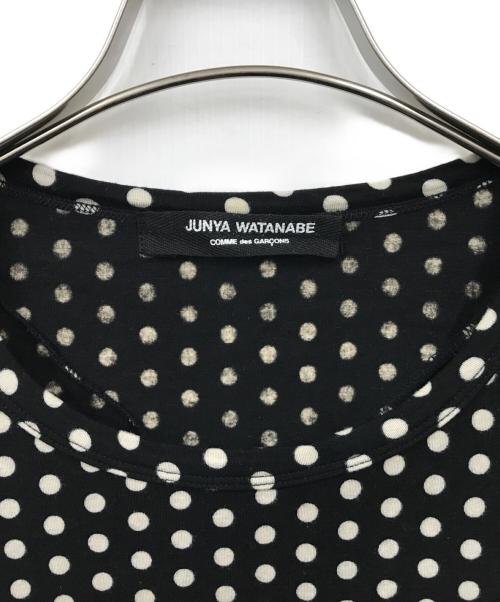 JUNYA WATANABE COMME des GARCONS（ジュンヤワタナベ コムデギャルソン）JUNYA WATANABE COMME des GARCONS ((ジュンヤワタナベ コムデギャルソン) 半袖ニット ブラック サイズ:表記なしの古着・服飾アイテム