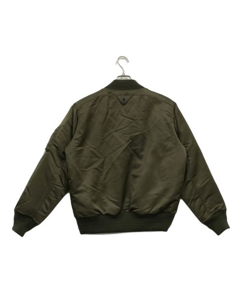 WHITE MOUNTAINEERING（ホワイトマウンテ二アニング）WHITE MOUNTAINEERING (ホワイトマウンテ二アニング) カモプリントリバーシブルMA-1 オリーブ サイズ:1の古着・服飾アイテム