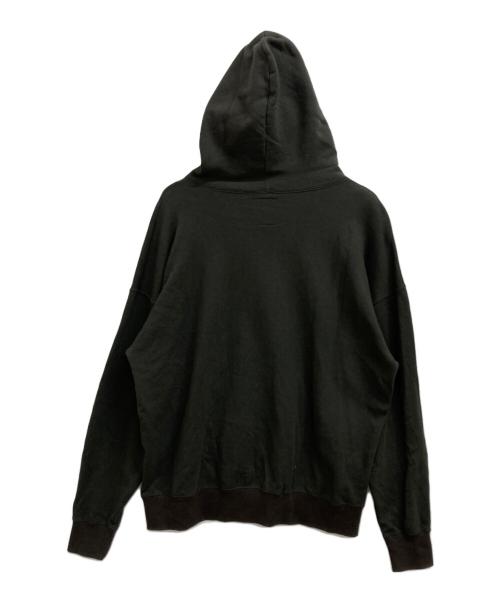 Manual Alphabet（マニュアル アルファベット）Manual Alphabet (マニュアル アルファベット) BIG SWEAT PARKA ブラック サイズ:1の古着・服飾アイテム