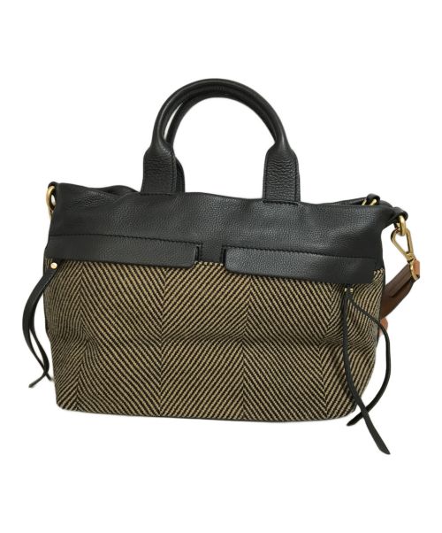 GIANNI CHIARINI（ジャンニ キアリーニ）GIANNI CHIARINI (ジャンニ キアリーニ) DUNA S/2wayハンドバッグ ブラウンの古着・服飾アイテム