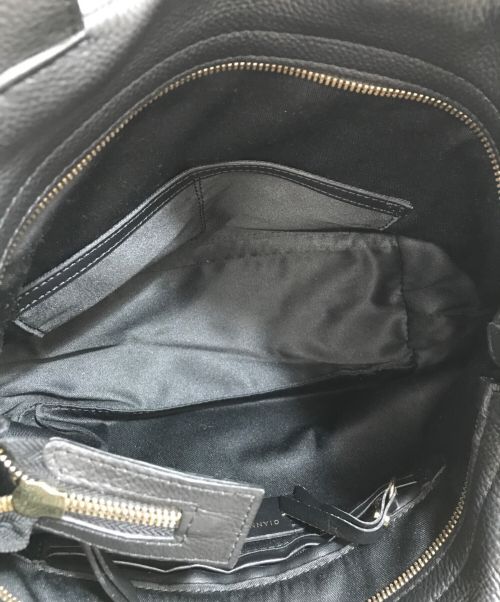 GIANNI CHIARINI（ジャンニ キアリーニ）GIANNI CHIARINI (ジャンニ キアリーニ) DUNA S/2wayハンドバッグ ブラウンの古着・服飾アイテム