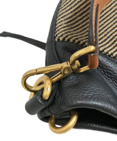 GIANNI CHIARINI（ジャンニ キアリーニ）GIANNI CHIARINI (ジャンニ キアリーニ) DUNA S/2wayハンドバッグ ブラウンの古着・服飾アイテム