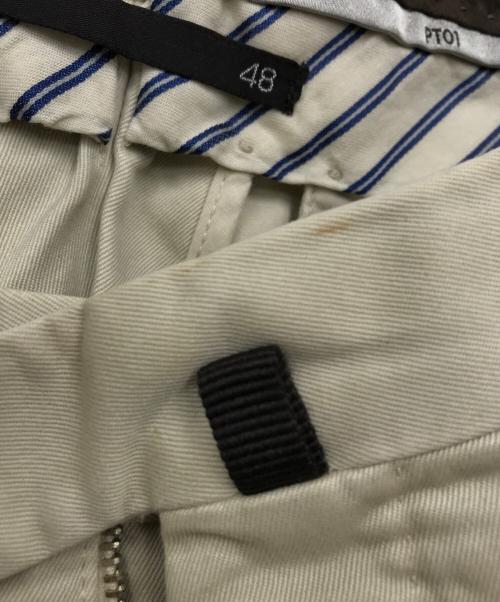 PT01（ピーティーゼロウーノ）PT01 (ピーティーゼロ) パンツ ベージュ サイズ:48の古着・服飾アイテム