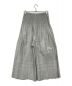 HaaT (ハート イッセイ ミヤケ) プリーツパンツ グレー サイズ:2：8000円