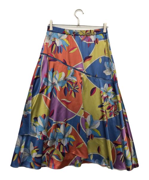 Diagram GRACE CONTINENTAL（ダイアグラム グレースコンチネンタル）Diagram GRACE CONTINENTAL (ダイアグラム グレースコンチネンタル) スカート ブルー サイズ:38の古着・服飾アイテム