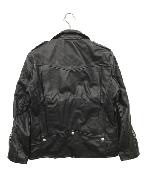 BOLINI（ボリーニ）BOLINI (ボリーニ) レザーライダースジャケット ブラック サイズ:46の古着・服飾アイテム
