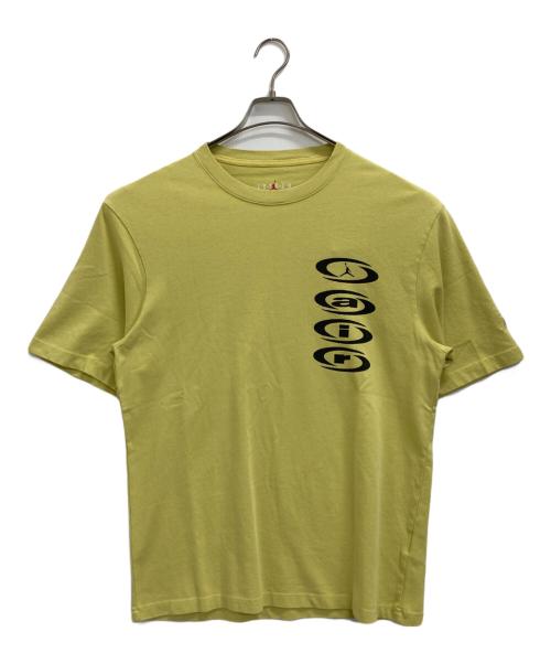 JORDAN（ジョーダン）JORDAN (ジョーダン) Travis Scott (トラヴィス・スコット) Tシャツ イエロー サイズ:Sの古着・服飾アイテム